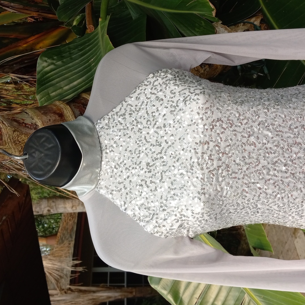 - Sequin cutout Minidress or  romper